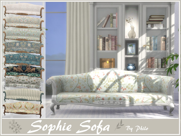 Sims 4 — Philo_Sophie Sofa by philo — This set inludes :