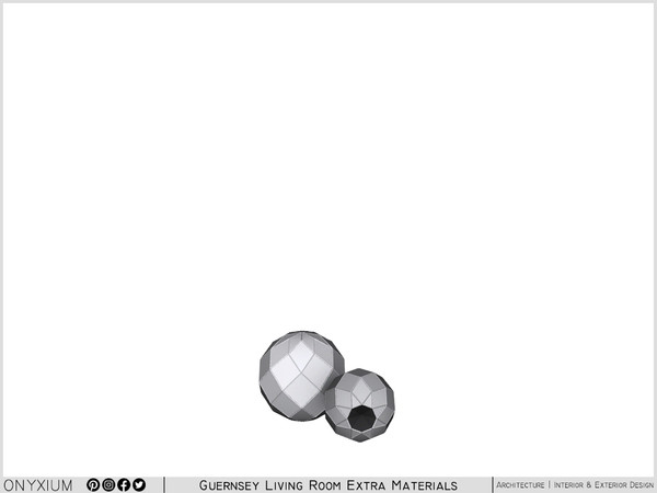 Sims 3 — Guernsey Binary Decor Spheres by Onyxium — Onyxium@TSR Design Workshop Decoration Collection - Belong To The