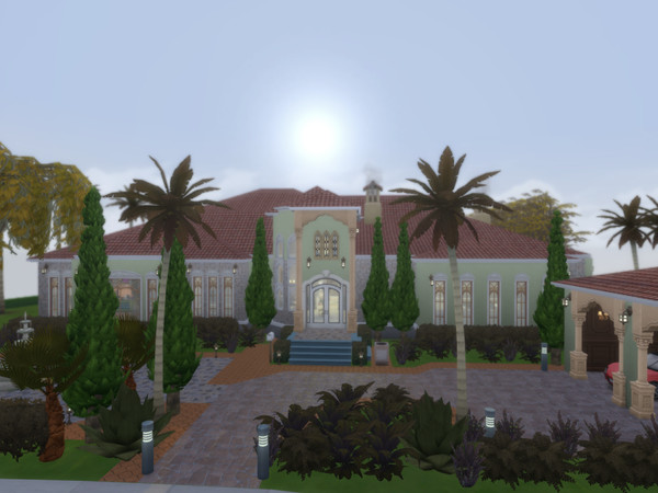Sims 4 — Sunshine Villa by AlexTheHuskarl — Experience the charm of Mediterranean living with Sunshine Villa, a stunning