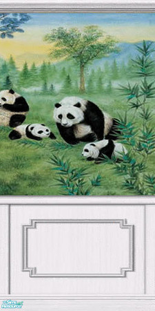 Sims 2 — Panda Scape Wall 2 by gaudium — Second panel of 2 for the panda mural.