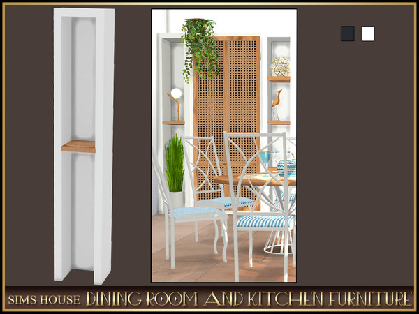 Sims 4 — [Sims House ] END CUPBOARD 2 | DINING ROOM AND KITCHEN FURNITURE by Sims_House — DINING ROOM AND KITCHEN