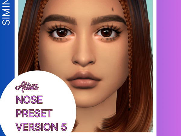Sims 4 — SimInfantia_Alivas_NosePreset_Version1.package by Siminfantia — Another Nose Preset in my collection. It comes