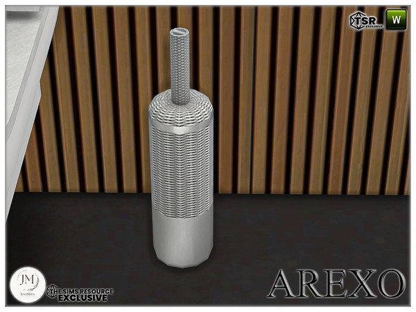 Sims 4 — Arexo toilet brush deco by jomsims — Here is the Arexo bathroom,