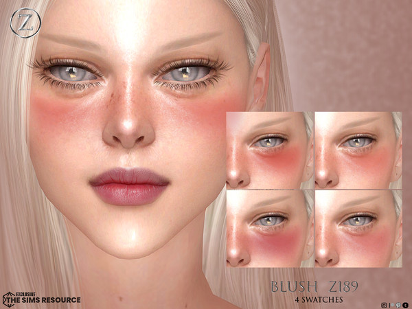 Sims 4 — BLUSH Z189 by ZENX — Base Game