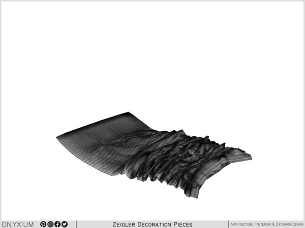 Sims 4 — Zeigler Decor Presentation Table Sheet by Onyxium — Onyxium@TSR Design Workshop Decoration Collection - Belong