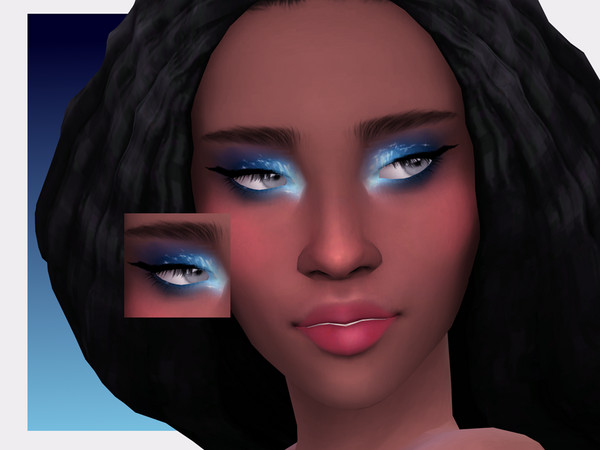 Sims 4 — Midwinter Eyeliner by Sagittariah — base game compatible, 5 swatches, properly tagged, enabled for all occults,