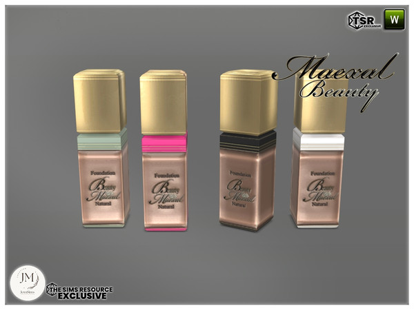 Sims 4 — maexal foundation color3 by jomsims — Discover the Maexal Beauty Set, a chic and fun collection of beauty and