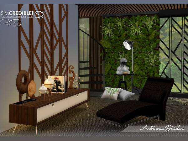Sims 4 — Ambiance Divider Screen by SIMcredible! — Bringing this time the third part of our Ambiance collection. These