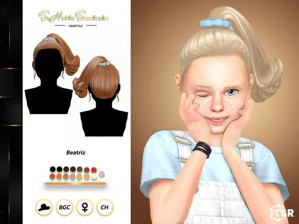 Sims 4 — SHS_RecolorScrunchie_BeatrizChildren.package by sehablasimlish — Hope you like it and enjoy it. Maxis Match