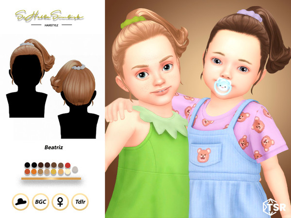 Sims 4 — SHS_RecolorScrunchie_Beatriztoddler.package by sehablasimlish — Hope you like it and enjoy it. Maxis Match