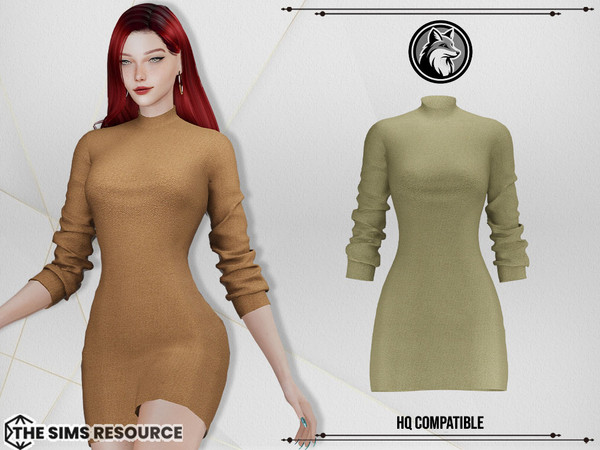 Sims 4 — Grace Dress by ForLima — 8 Colors