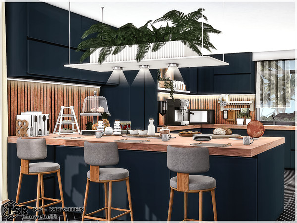 Sims 4 — K7 - Kitchen by marychabb — I present a room - Kitchen that is fully equipped.