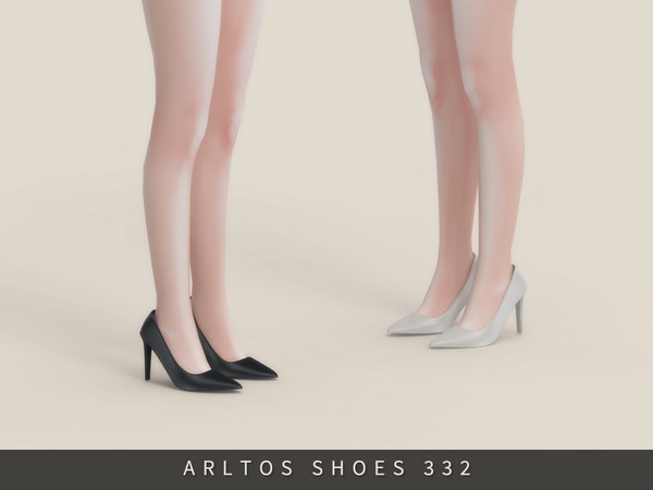 Sims 4 — Classic heels by Arltos — 7 colors.