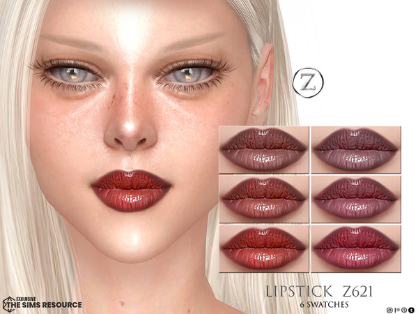 Sims 4 — LIPSTICK Z221 by ZENX — Base Game