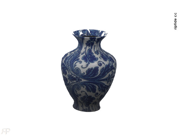 Sims 4 — Riptide CC Timeless Grace Vase Collection The Vintage by Riptidecc — Elevate your living space with the Timeless