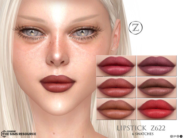 Sims 4 — LIPSTICK Z622 by ZENX — Base Game