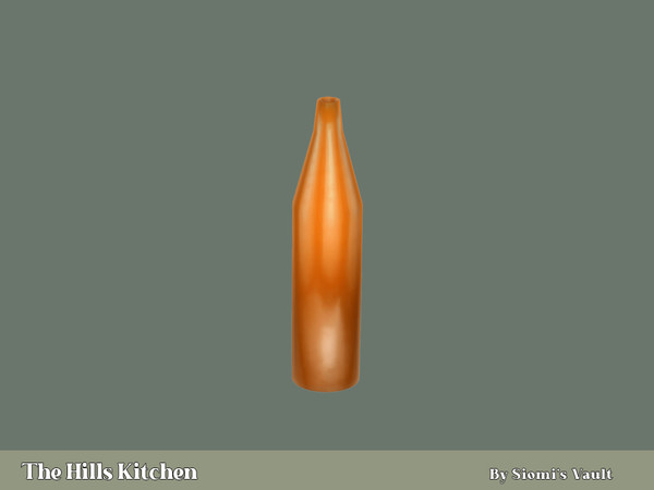 Sims 4 — The Hills Kitchen - Bottle of Oil by siomisvault — Hello! Omg I made Kitchens' stuff 2 actually this one is the