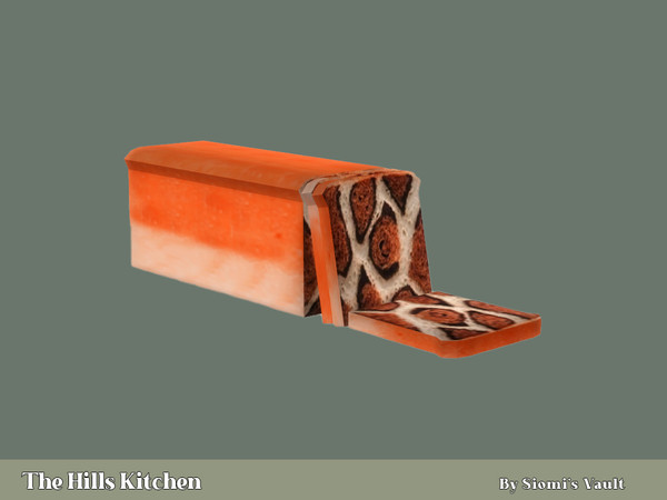 Sims 4 — The Hills Kitchen - Bread by siomisvault — Hello! Omg I made Kitchens' stuff 2 actually this one is the first
