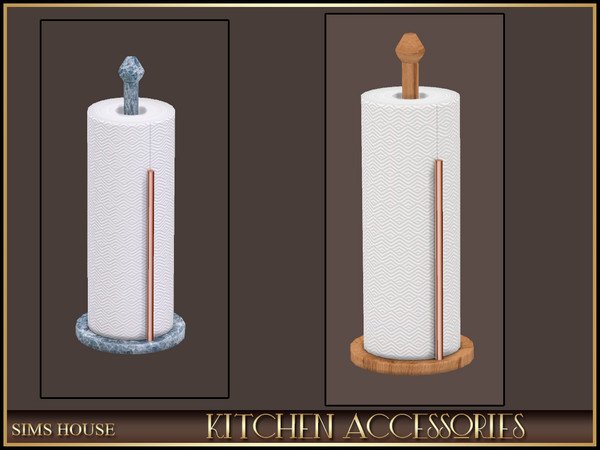 Sims 4 — Sims House PAPER TOWELS | KITCHEN ACCESSORIES by Sims_House — KITCHEN ACCESSORIES