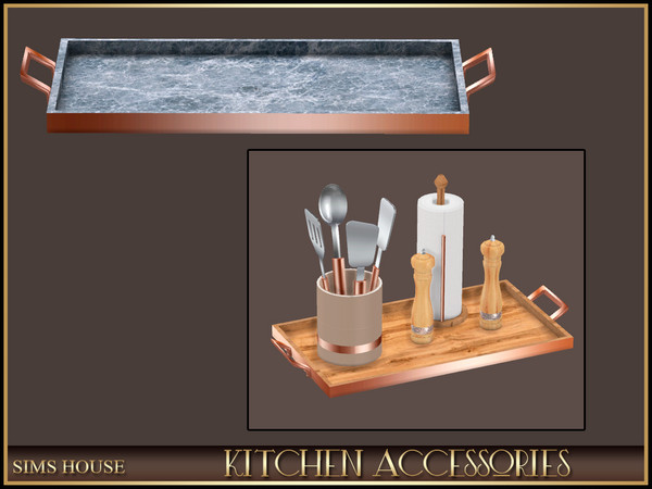 Sims 4 — Sims House TRAY | KITCHEN ACCESSORIES by Sims_House — KITCHEN ACCESSORIES