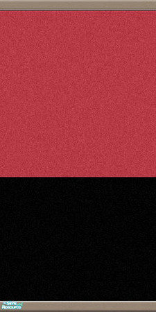 Sims 2 — Modern Wall Set - Red-Black by simmyfan2852 — Part of the Modern Wall Set
