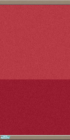Sims 2 — Modern Wall Set - Duo-Red by simmyfan2852 — Part of the Modern Wall Set
