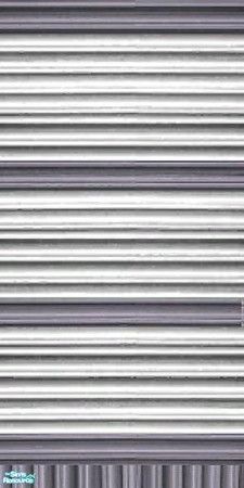 Sims 2 — Trailer Park Siding - Grey/White Stripe by Srforests — The perfect siding to decorate your trailer! by SRF. In