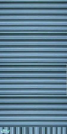 Sims 2 — Trailer Park Siding - Blue by Srforests — The perfect siding to decorate your trailer! by SRF. IN Podwer Blue.