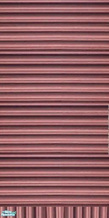 Sims 2 — Trailer Park Siding - Pink by Srforests — The perfect siding to decorate your trailer! by SRF. In Sunset Rose.