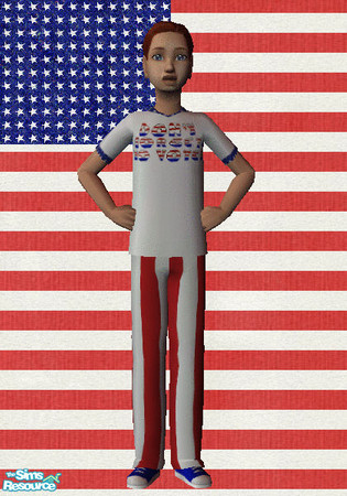 Sims 2 — Don\'t Forget To Vote Boy by Earcat —  Please don\'t forget to vote on November 4. In The Sims, the Mayor gets
