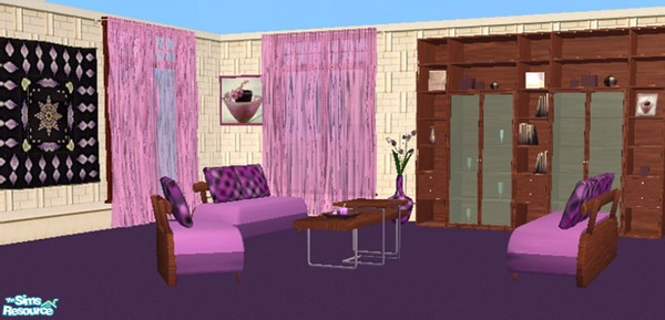 Sims 2 — TC-24 Jeneva Living Room Recolor by mom_of2boyz — This is a recolor of the Sims2sisters Jeneva Living Room,