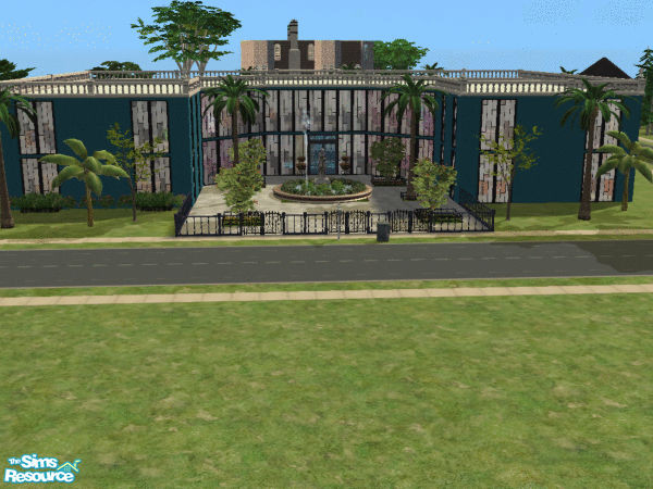 Sims 2 — King\'s Crossing Apts by Judy — A very vary large apartment complex! I put in 2 1BR and 2 2BR apts. there is is