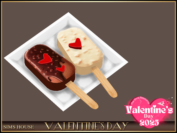 Sims 4 — Sims House ICE CREAM | VALENTINE'S DAY by Sims_House — VALENTINE'S DAY