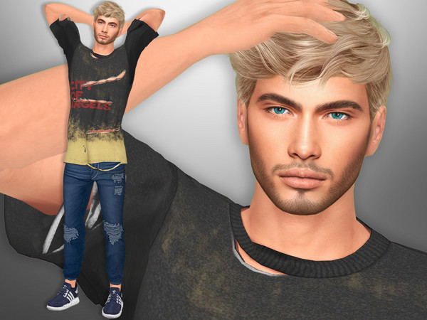 Sims 4 — Reed Larson by divaka45 — Go to the tab Required to download the CC needed. DOWNLOAD EVERYTHING IF YOU WANT THE