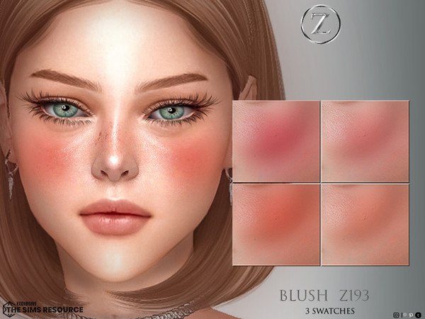 Sims 4 — BLUSH  Z193 by ZENX — Base Game