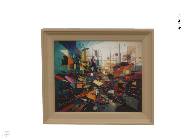 Sims 4 — Riptide CC Artistic Spectrum Collection Cubist Vision by Riptidecc — The Artistic Spectrum Collection brings