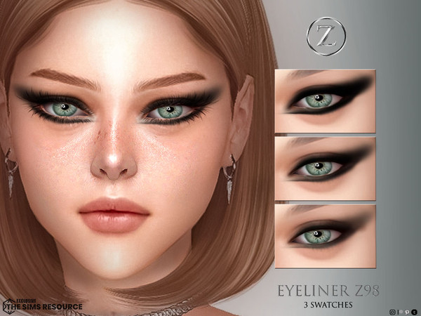 Sims 4 — EYELINER Z98 by ZENX — Base Game