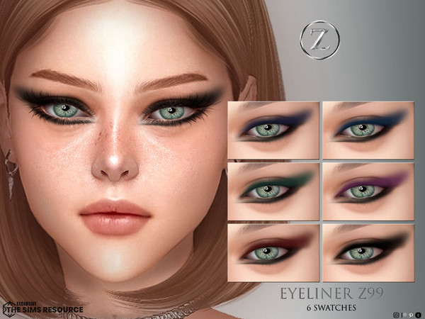 Sims 4 — EYELINER Z99 by ZENX — Base Game