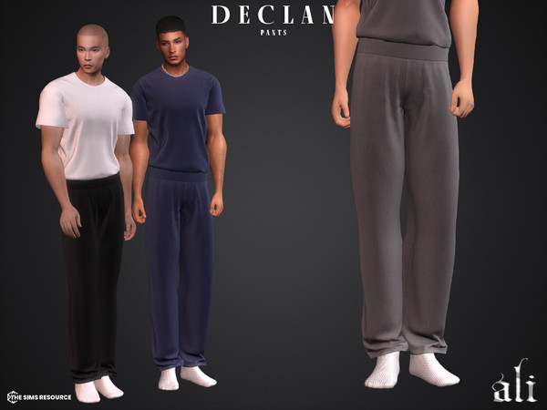Sims 4 — DECLAN pants by ali1 — Pants
