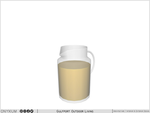 Sims 4 — Gulfport Jug Full Of Juice by Onyxium — Onyxium@TSR Design Workshop Outdoor & Garden Collection - Belong To