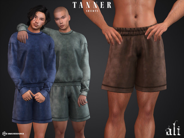 Sims 4 — TANNER shorts by ali1 — Shorts