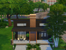 Sims 4 — Bonzai Noir by kittye2 — Welcome to Bonzai Noir, the perfect compact retreat for your Sim family. This home