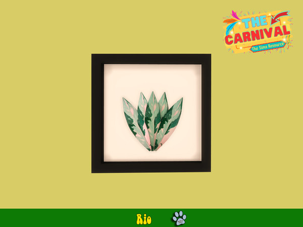 Sims 4 — Rio - Painting by siomisvault — Hello! I made this set based on Braziiiil a brother country of mine. I hope you