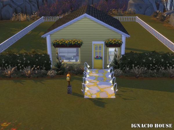 Sims 4 — Ignacio House by kaitlynisms — i used the DACHSHUND'S CREEK lot in BRINDLETON BAY for this build. it's a tier 2