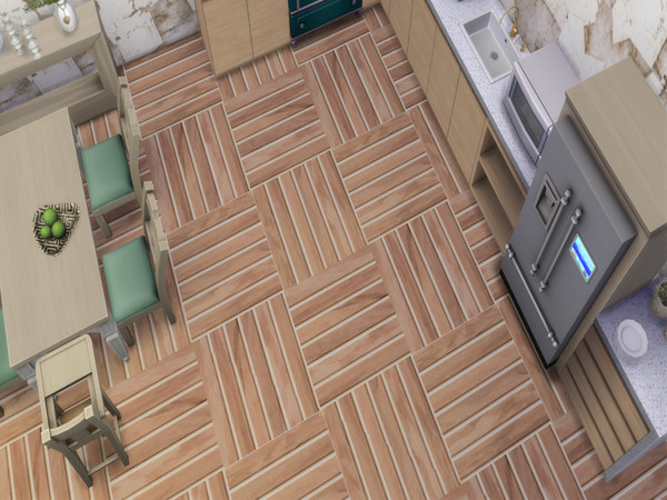 Sims 4 — Wood Pine Floor 2-25.package by lavilikesims — 2 Sets for floor, same wood and colours, 2 designs