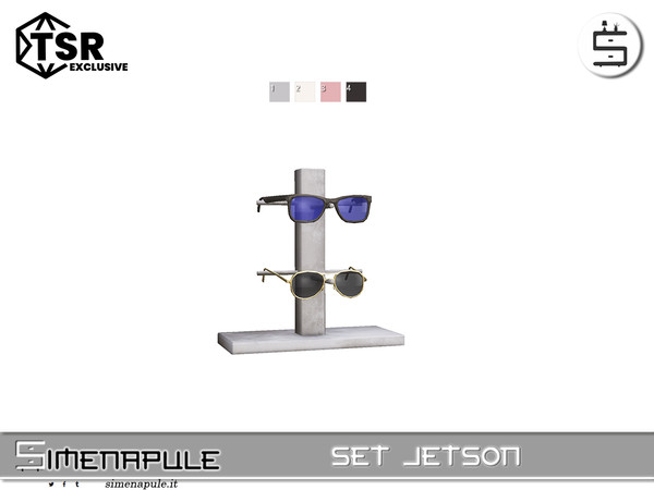 Sims 4 — Set Jetson - Glasses Holder by Simenapule — Set JetsonSet JetsonSet JetsonSet Jetson