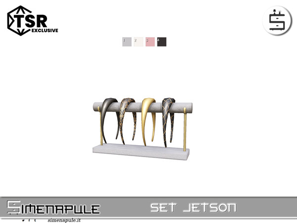 Sims 4 — Set Jetson - Headband Organizer by Simenapule — Set JetsonSet JetsonSet JetsonSet Jetson