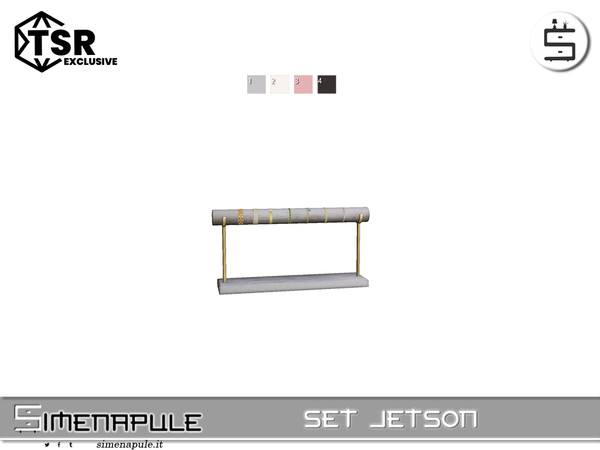 Sims 4 — Set Jetson - Ring Organizer by Simenapule — Set JetsonSet JetsonSet JetsonSet Jetson