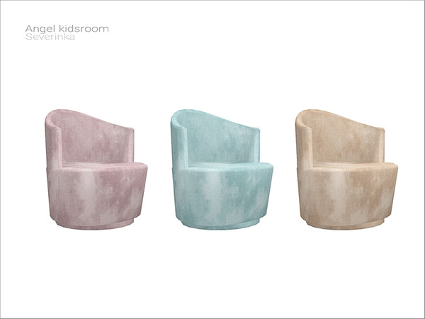 Sims 4 — [Angel kidsroom] - living chair by Severinka_ — Living chair From the set 'Angel kidsroom' Build / Buy category: