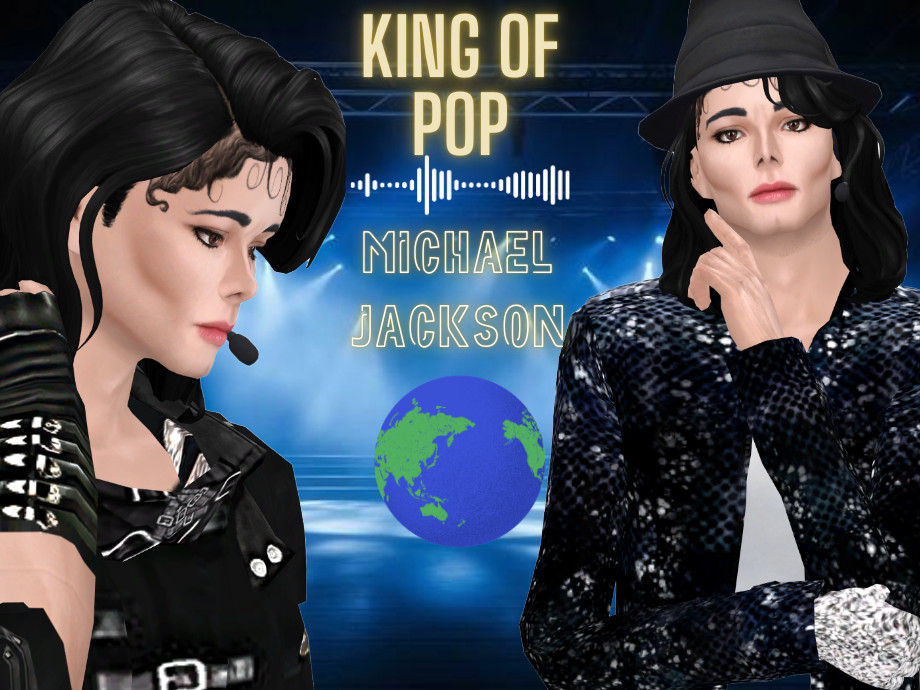 The Sims Resource | SIM Inspired by Michael Jackson